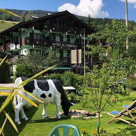 Hotel Le Chinfrey Les Gets Exterior foto